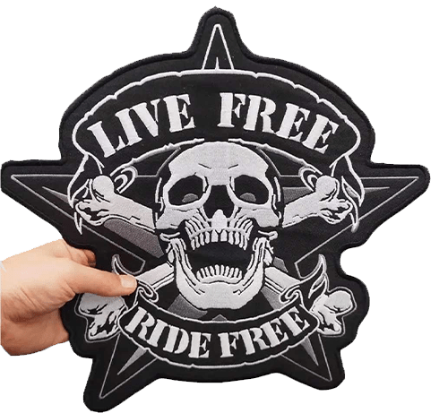 live-free-ride-free-skull-motorcycle-patches