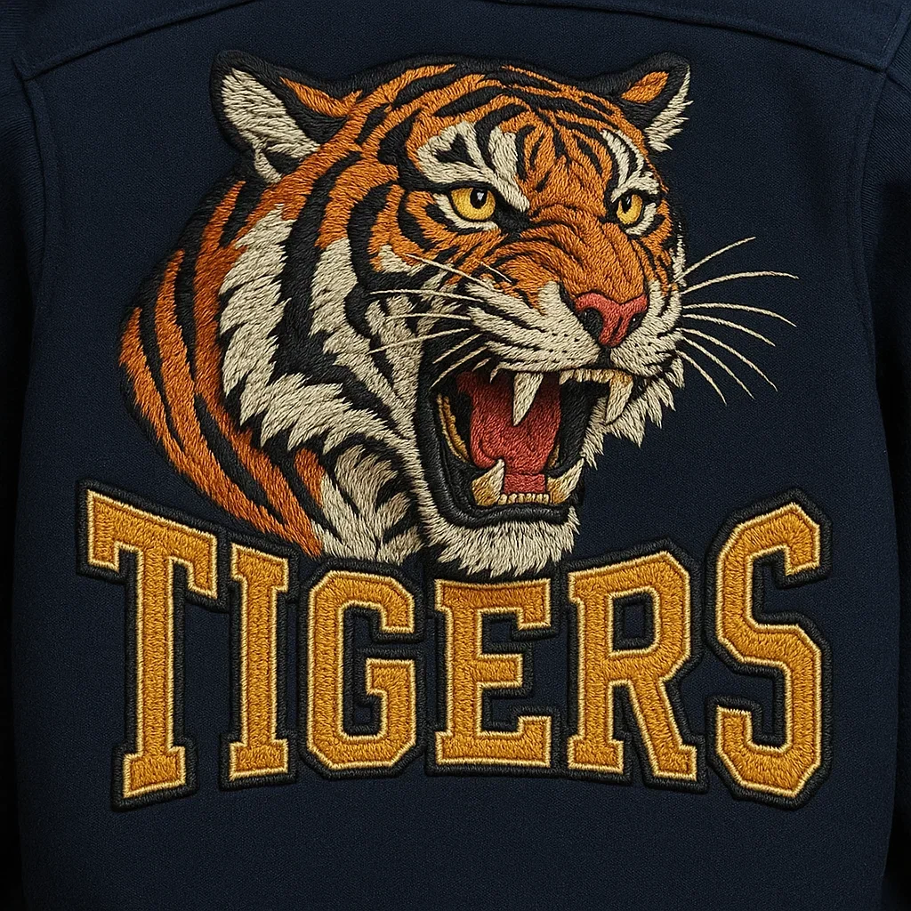 Jacket Back Embroidery Digitizing4