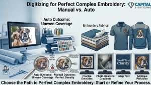 How to Digitize Complex Designs Like Logos and Photos for Embroidery