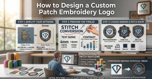 How to Design a Custom Patch Embroidery Logo