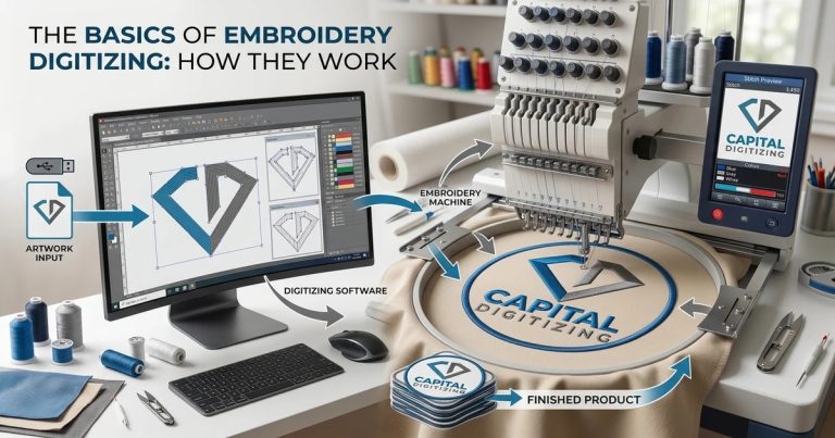 The Basics of Embroidery Digitizing Services: How They Work