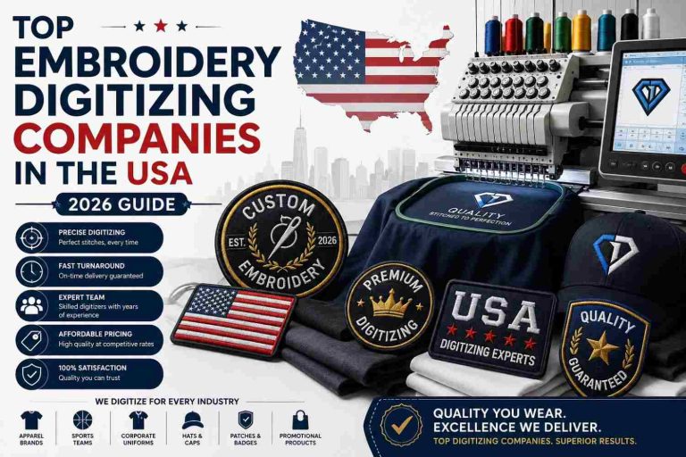 Top Embroidery Digitizing Companies